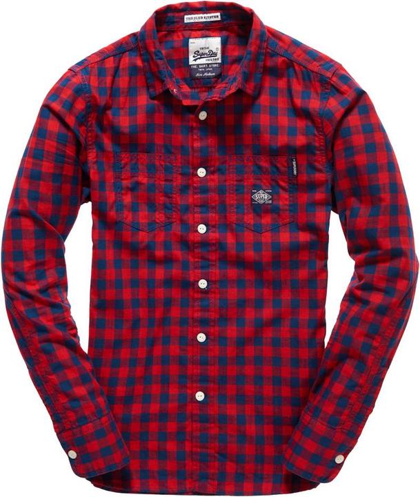 Superdry Chemise Riveter Slub (M)