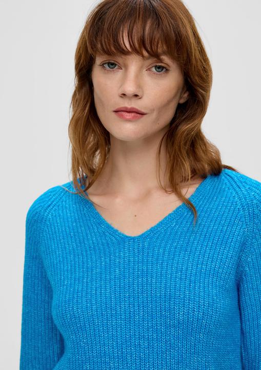 Image du produit s.Oliver Strickpullover Strickpullover mit Rippstruktur (44)