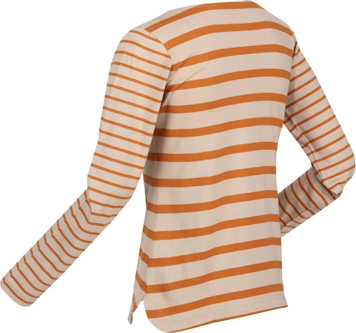 Actual product image Regatta Womens/Ladies Farida Striped Long-Sleeved T-Shirt (34)