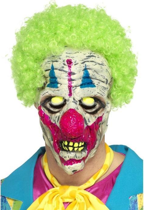 Produktbild Smiffys licht Clown Maske
