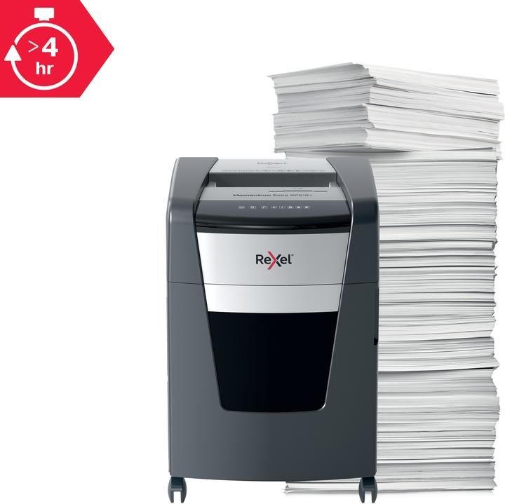 Actual product image Rexel Momentum Extra XP512 document shredder, 2 x 15 mm (Microcut)