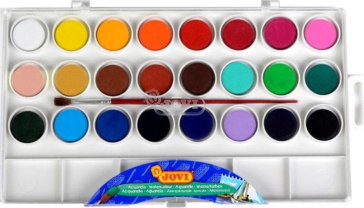 Actual product image Jovi Watercolour box 24 colours (528 ml)