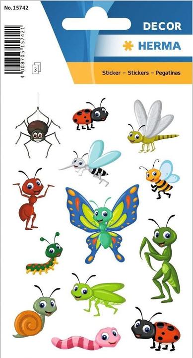 Image du produit HERMA Autocollant Coccinelle
