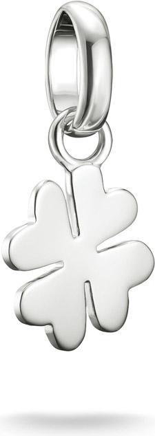 Immagine prodotto Thomas Sabo Charm-Anhänger Glücksklee Connect Silber (Argento)