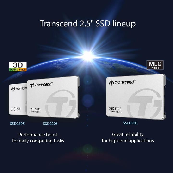 Image du produit Transcend SSD230S (1000 Go, 2.5")