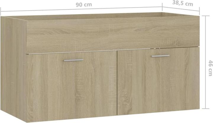 Immagine prodotto VidaXL Unità Vanity (90 x 38,5 x 46 cm)