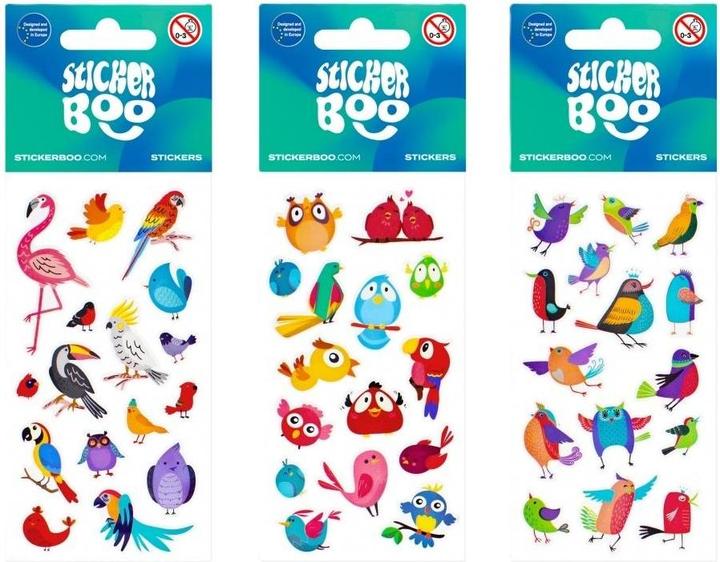 Immagine prodotto Sticker Boo Foglio di adesivi Uccelli