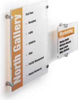 Produktbild Durable Türschild CRYSTAL SIGN