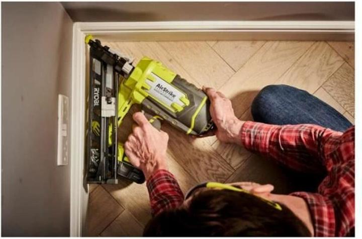 Actual product image Ryobi Battery Nailer Airstrike 15G