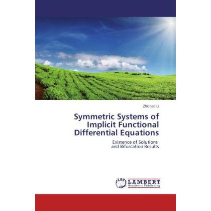 Symmetric Systems of Implicit Functional Differential Equations, Fachbücher