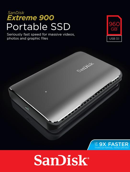 Produktbild SanDisk Extreme 900 Portable (0.96 TB)