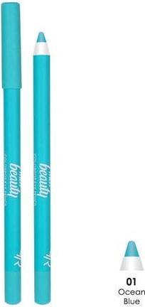 Produktbild Miss Sporty Miss Beauty Colorpop Eyeliner Pencil No:01 Ocean Blue Soft Eye Pencil (01 Ocean Blue)