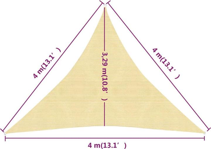 Actual product image vidaXL Wendy (4 x 4 x 4 m)
