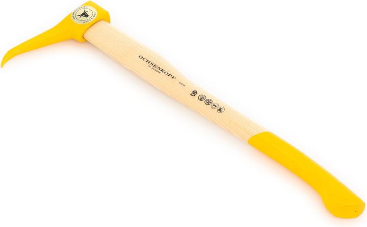 Actual product image Ochsenkopf hand axe, ergonomic shape, durable hickory handle, 600 mm, 1020 g