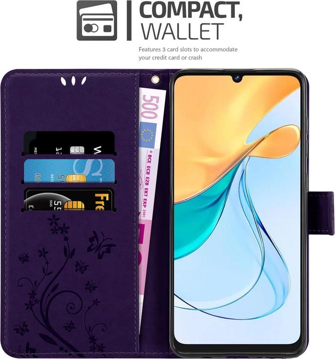 Produktbild Cadorabo Hülle für ZTE Blade V50 Vita mit Blumen Muster