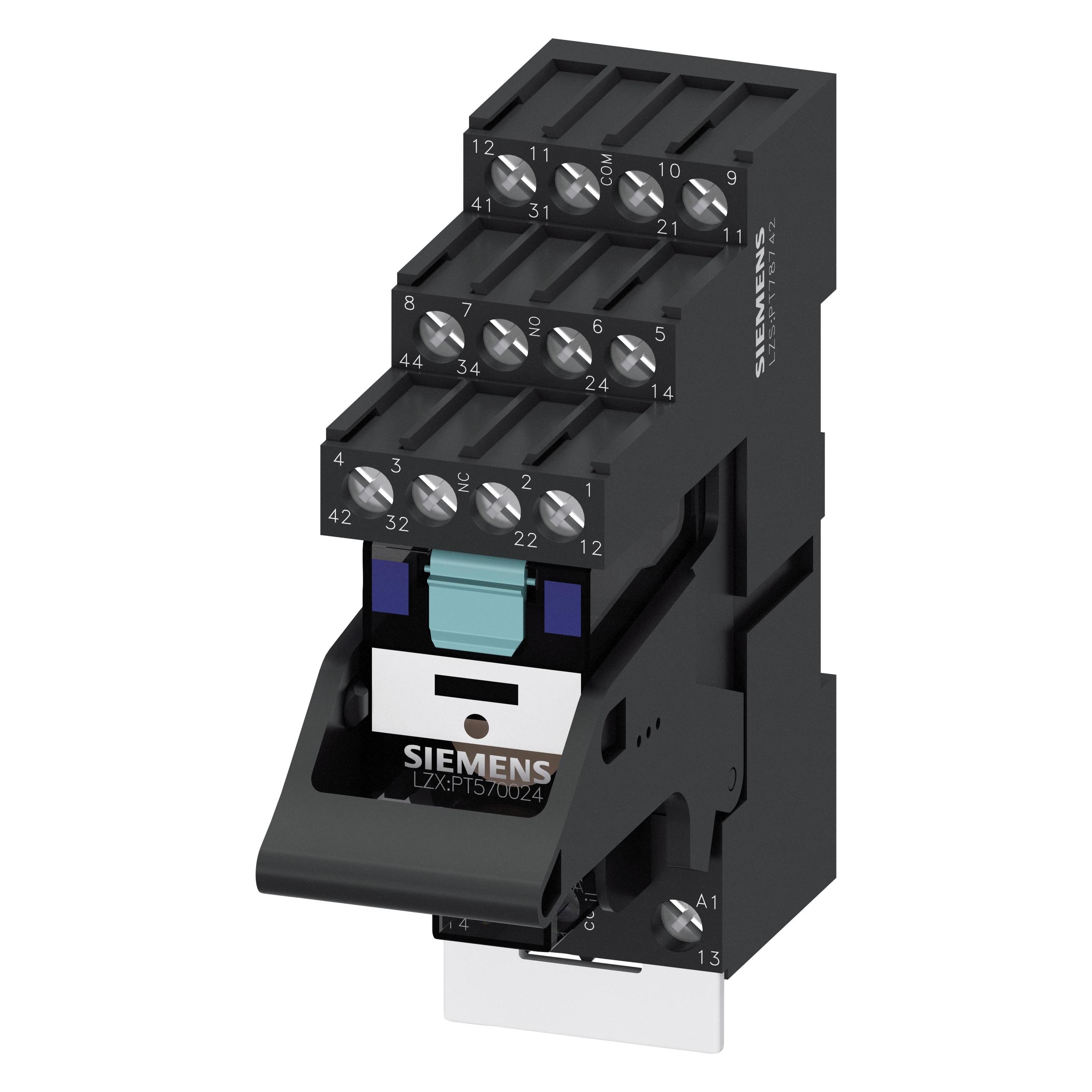 Siemens RELAY, PLUG IN,COMPACT, 4 CO, LED,24VDC, Relais