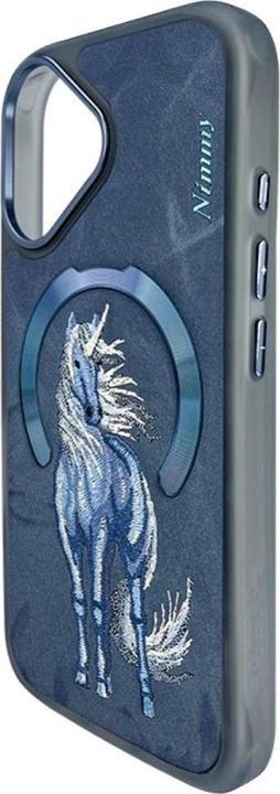 Produktbild Nimmy Case Magnetic Fantasy Animal MagSafe for iPhone 16 blue (Apple iPhone 16)