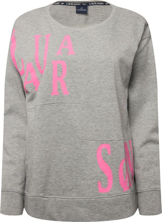 Produktbild Laurasøn Sweatshirt, oversized, Patchlook mit Laurasøn-Print (L)