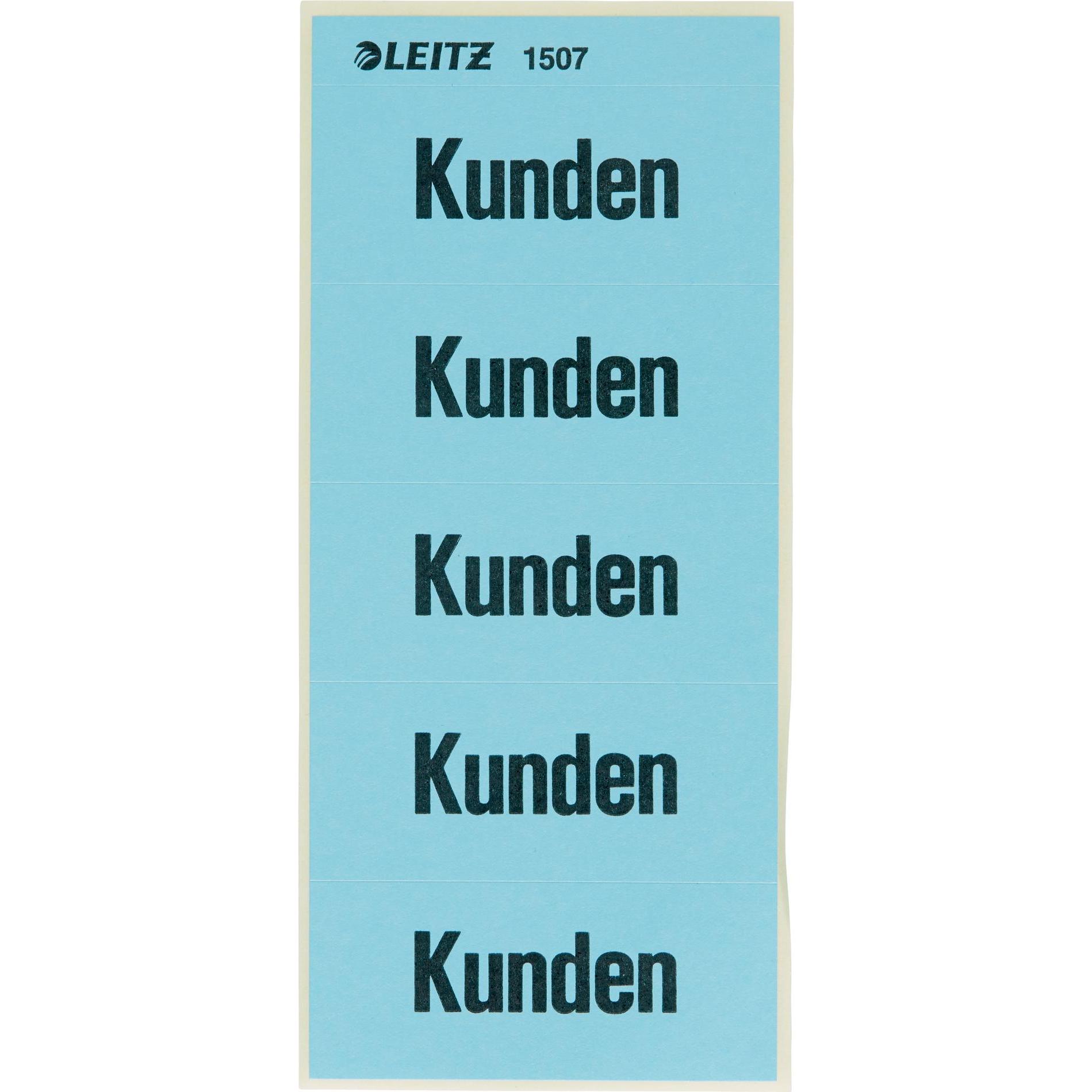 Thumbnail - Leitz, Ordner Zubehör, Inhaltssch.Kunden 60x25.5mm