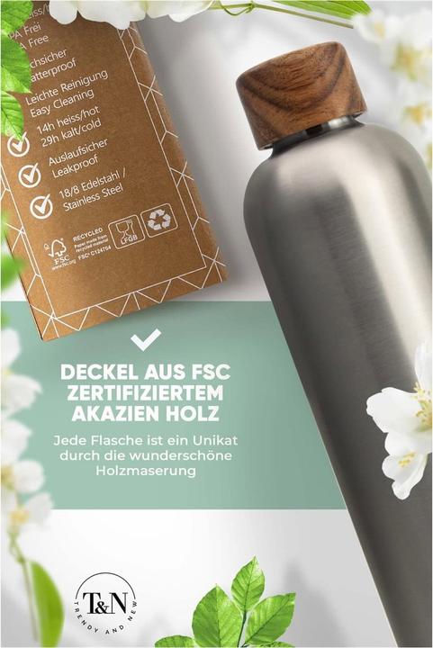 Produktbild T&N Trinkflasche (1 l)