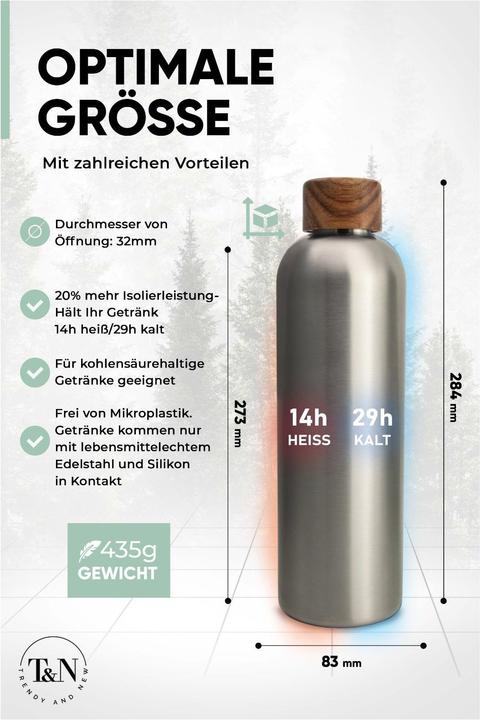 Produktbild T&N Trinkflasche (1 l)
