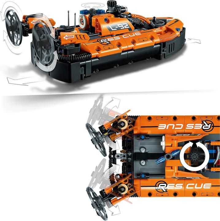 Actual product image LEGO Hovercraft for rescue operations (42120, LEGO Technic)