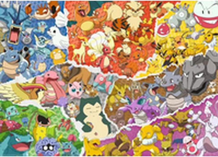 Actual product image Ravensburger Pokémon Adventures (1000 pieces)