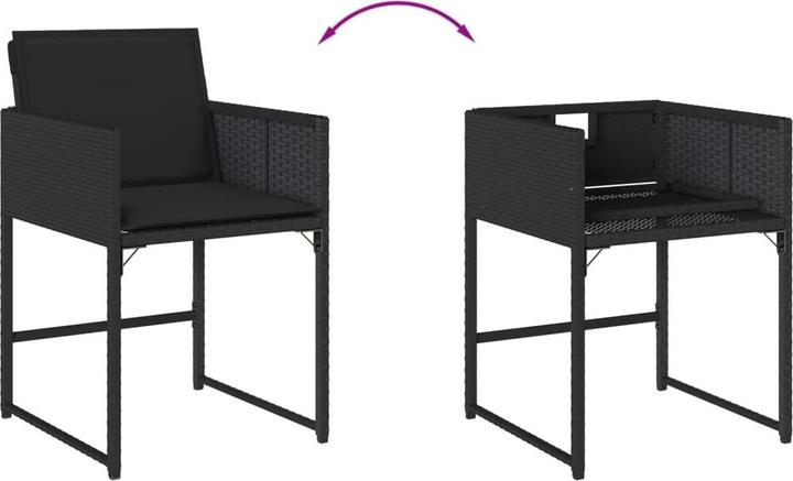 Produktbild vidaXL Garten Essgruppe (165 x 106 x 73 cm)