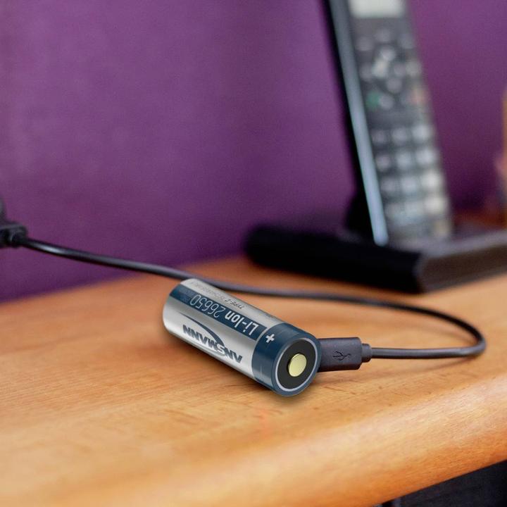 Immagine prodotto Ansmann Ricaricabile di tipo C (1 pz., 26650, 5100 mAh)