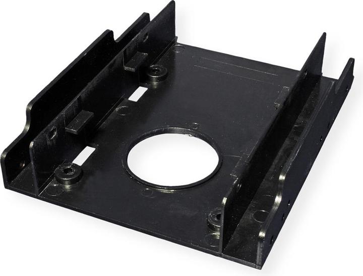 Actual product image Secomp Mounting adapter, style 3.5, frame for 2x 2.5 HDD, black