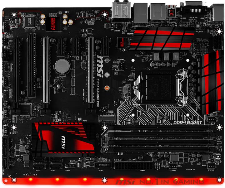 Produktbild MSI Z170A Gaming Pro (LGA 1151, Intel Z170, ATX)