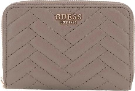 Produktbild Guess Anning Slg Damen Geldbörse mit Reissverschluss, mittelgross, Beige Drt