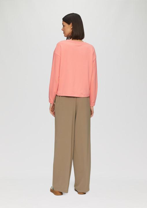 Actual product image S.Oliver Sweatshirt Sweatshirt mit Faltendetail am Ärmel (42)