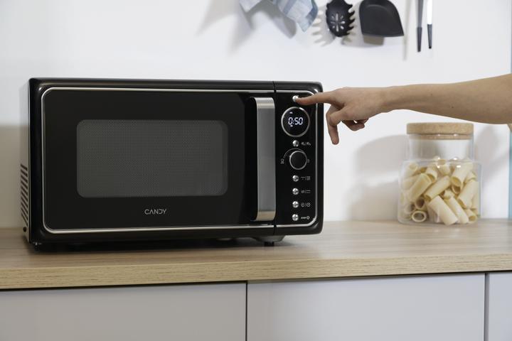 Actual product image Candy Divo G25CMB Flat Surface Microwave with grill 25 L 900 W Black (25 l)