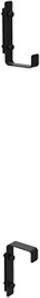 Image du produit Multibrackets Support de câble, métal, noir, max. 5 kg