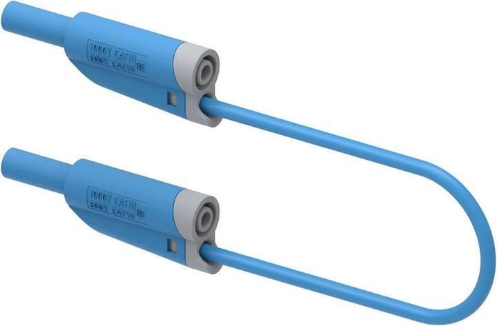 Produktbild Electro PJP 2710-IEC-CD1-100BL Messleitung Lamellenstecker 4 mm Lamellenstecker