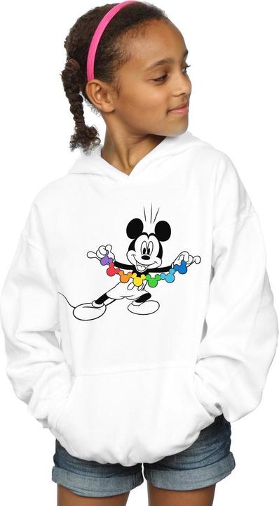 Produktbild Disney Mickey Mouse Rainbow Chain Kapuzenpullover Mädchen (104)