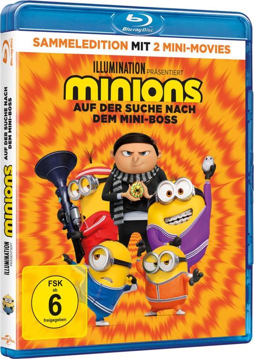 Produktbild Minions - Auf der Suche nach dem Mini-Boss - Blu-Ray (Blu-ray, Deutsch, Englisch)