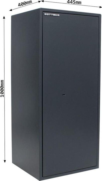 Actual product image Rottner Furniture safe S2 PowerSafe 1000 IT double-bit lock (99.40 l)