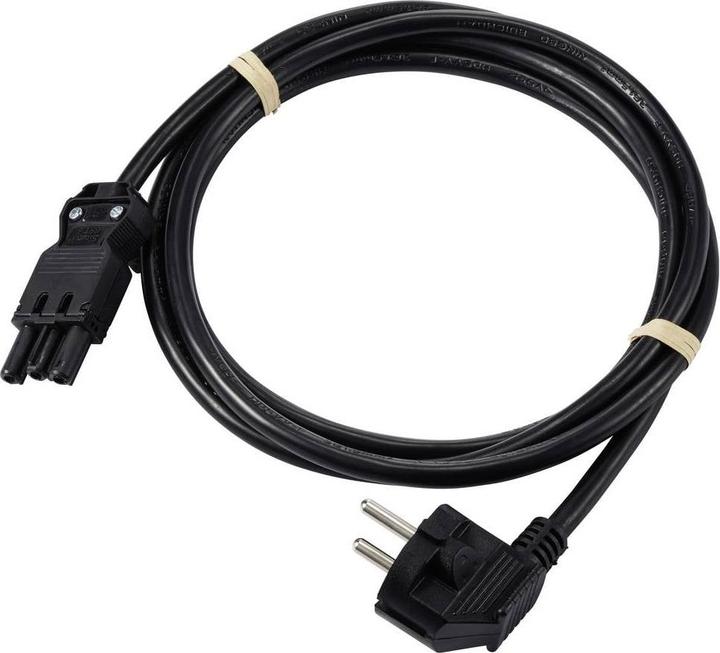 Image du produit Sygonix SY-6676354 Anschlussleitung Schwarz 10 m (10 m)
