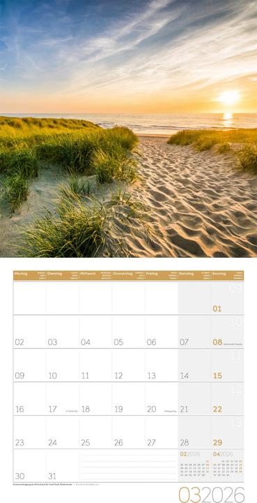Image du produit Magie des Lichts Kalender 2026 - 30x30 (30 x 30 cm, Couverture rigide, Anglais, Français, Italien)