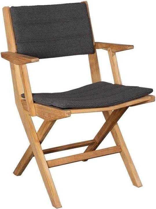 Image du produit Cane-line Flip Coussin assise-dossier pour Chaise de jardin / Fauteuil de jardin pliant (58 x 47 cm)