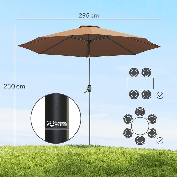 Produktbild Outsunny Knickschirm (3 m)