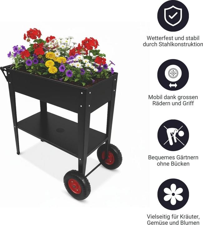 Produktbild Hermex Mobiles Hochbeet