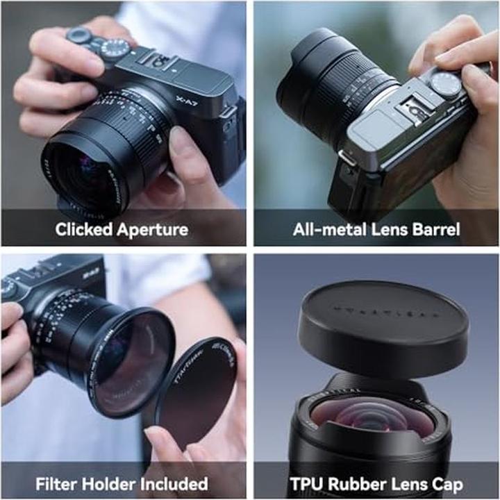 Actual product image TTArtisan 10mm f2 for Fuji X (Fujifilm X, APS-C / DX)