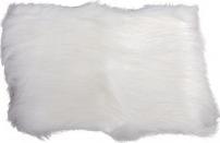 Rayher Peluche Longhair, bianco, 1 taglio