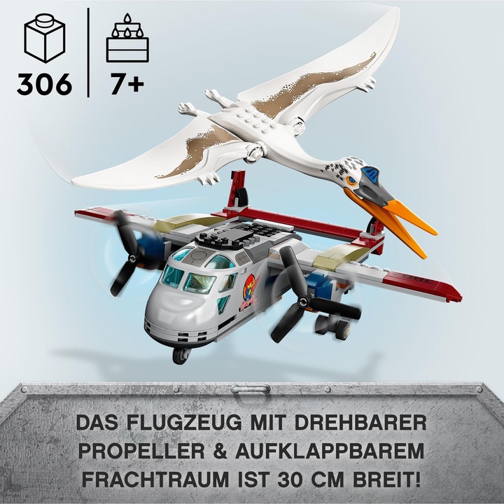 Produktbild LEGO Quetzalcoatlus: Flugzeug-Überfall (76947, LEGO Jurassic World)
