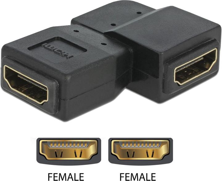 Productafbeelding Delock Video / Audio Adapter (HDMI, 4.80 cm)