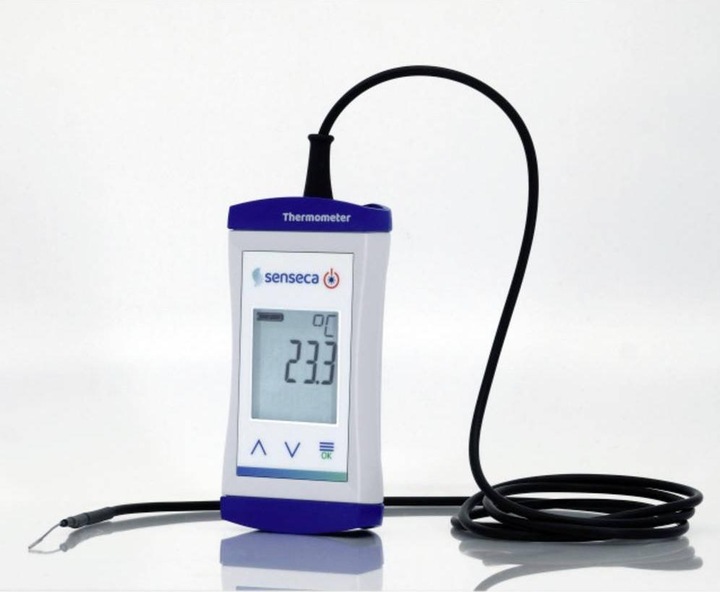 Actual product image Senseca ECO 141-WPT3B Temperature measuring device calibrated (ISO) 0 - 80°C