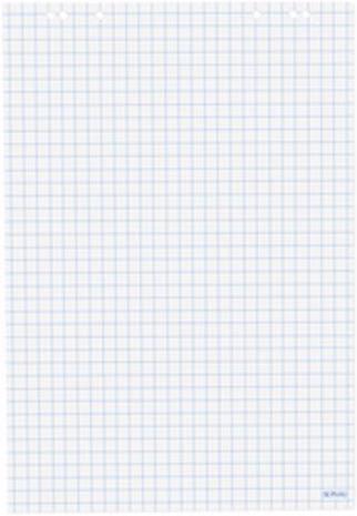 Produktbild Herlitz Flipchartblock 68x99cm blanko 20Blatt 80g/qm holzfrei